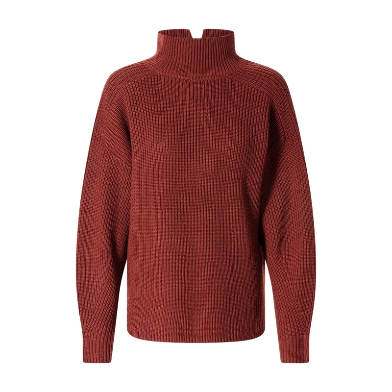 windsor. Trui Pullover aus Schurwolle rot