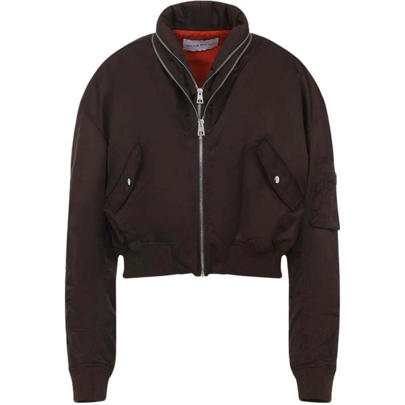 Givenchy Veste de transition Jackets Marron braun