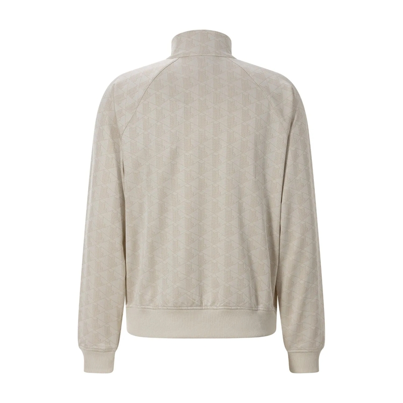 Lacoste veste Sweatjacke mit Stehkragen weiß(Image 4)