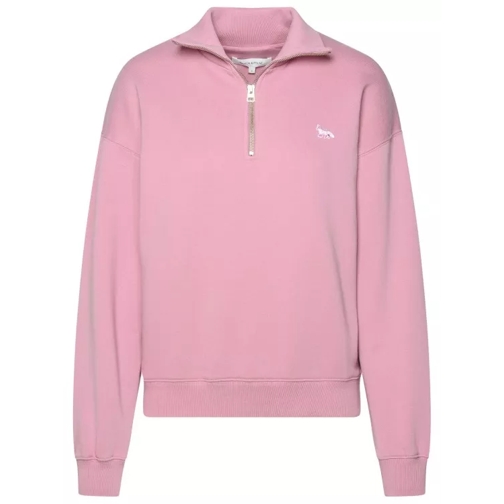 Maison Kitsune Pink Cotton Sweatshirt Pink 