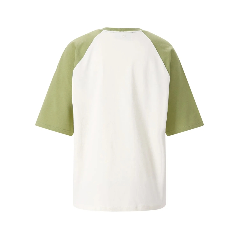 AMI Paris T-shirt T-Shirt mit Logo grün(Image 3)