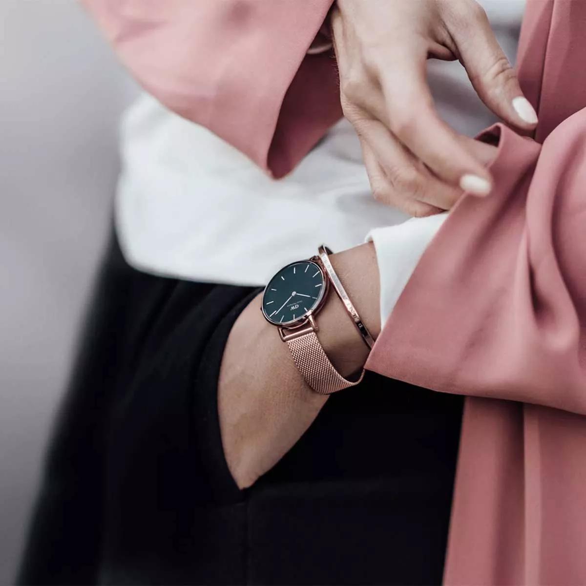 Melrose black 2025 daniel wellington