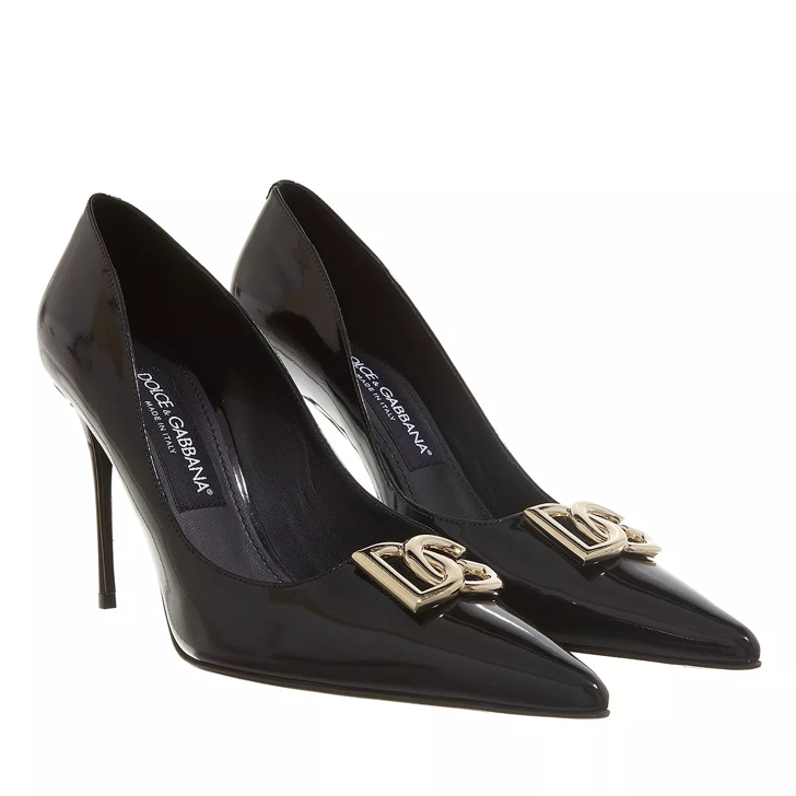 Dolce and outlet gabbana black pumps