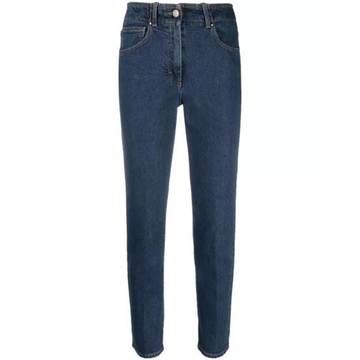 Peserico Blue Denim Jeans Blue Jeans