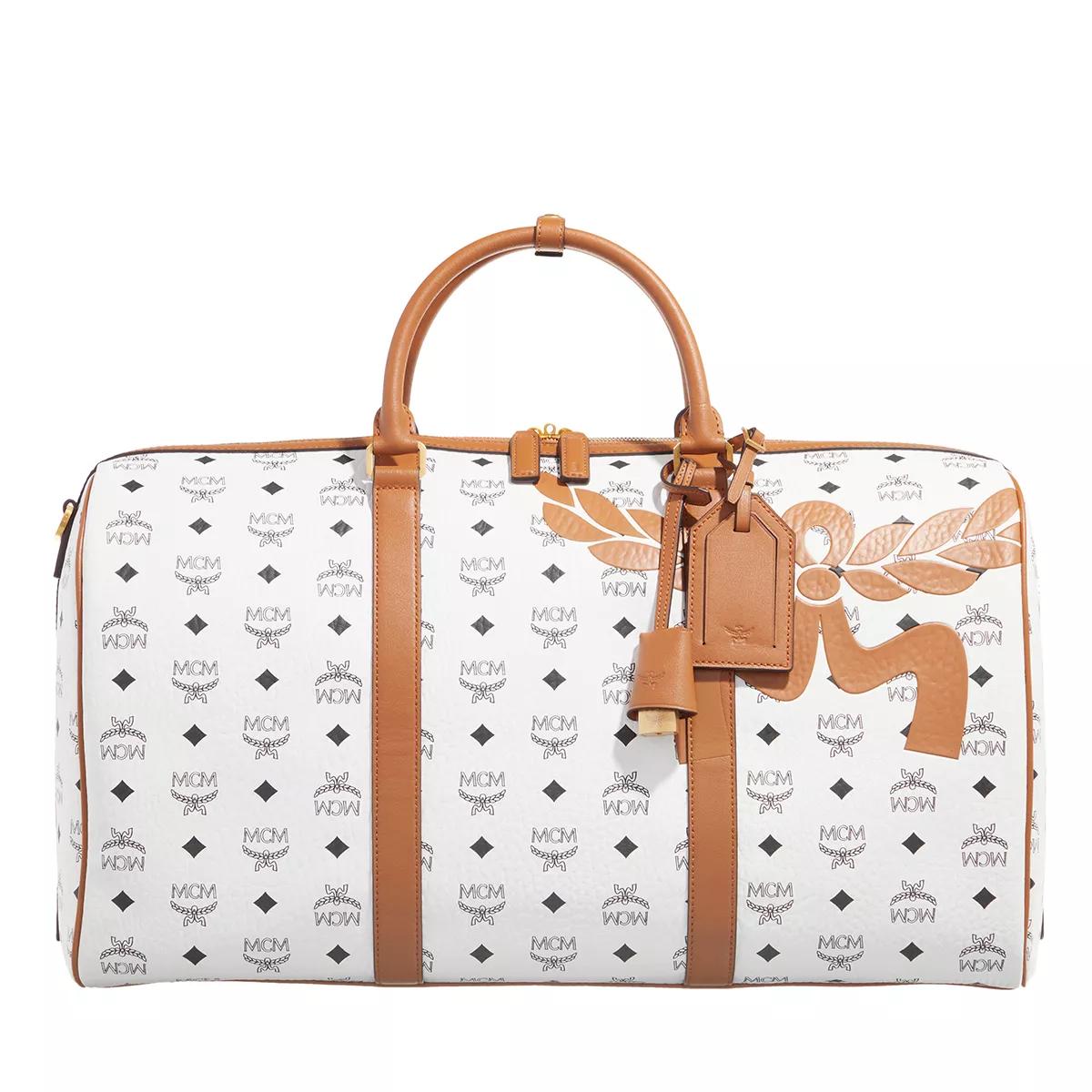 MCM Reisegepäck - Ottomar Mega Laurel Vi Weekender - Gr. unisize - in Weiß - für Damen