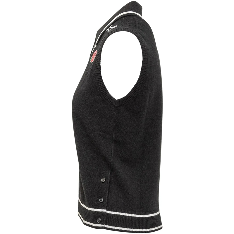 Thom Browne  Polo con Logo Rosa e Hector schwarz(Image 4)