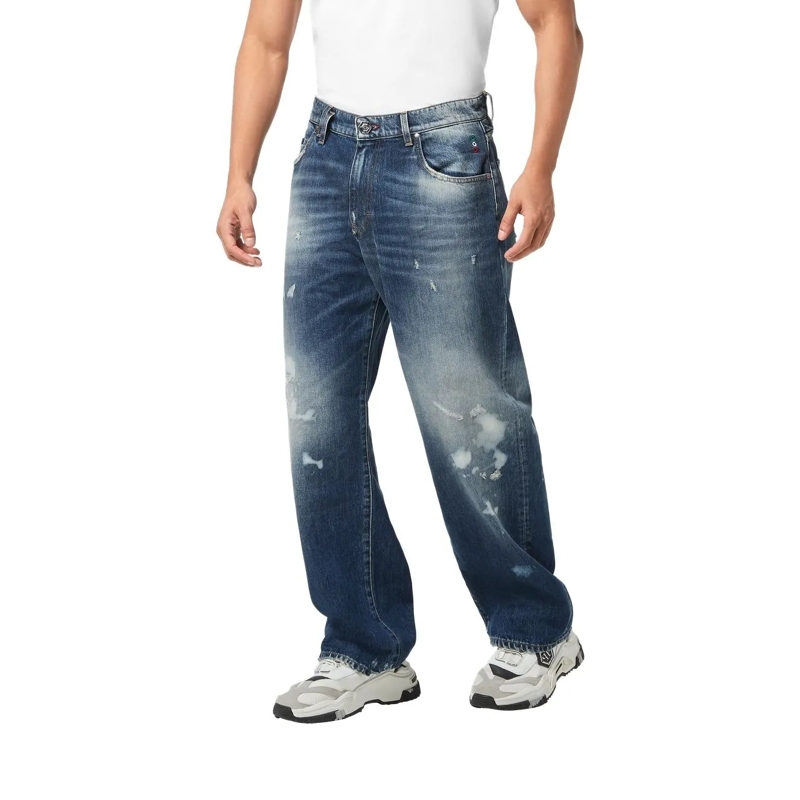 Philipp Plein Jeans Beach Boy Fit Essential jeansblau(Image 5)