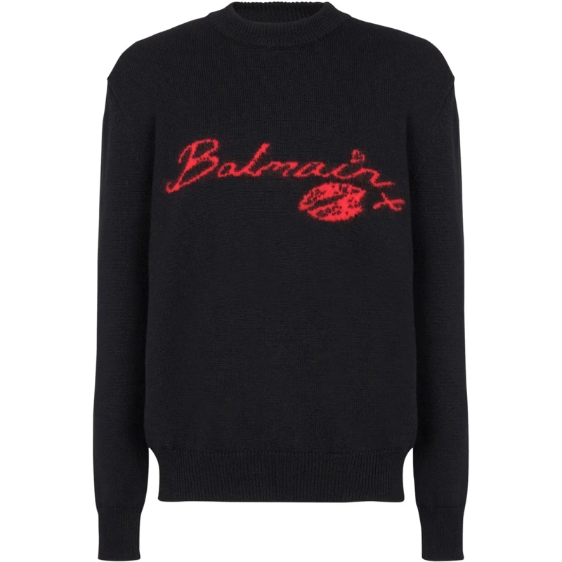 Balmain  Sweaters Black schwarz