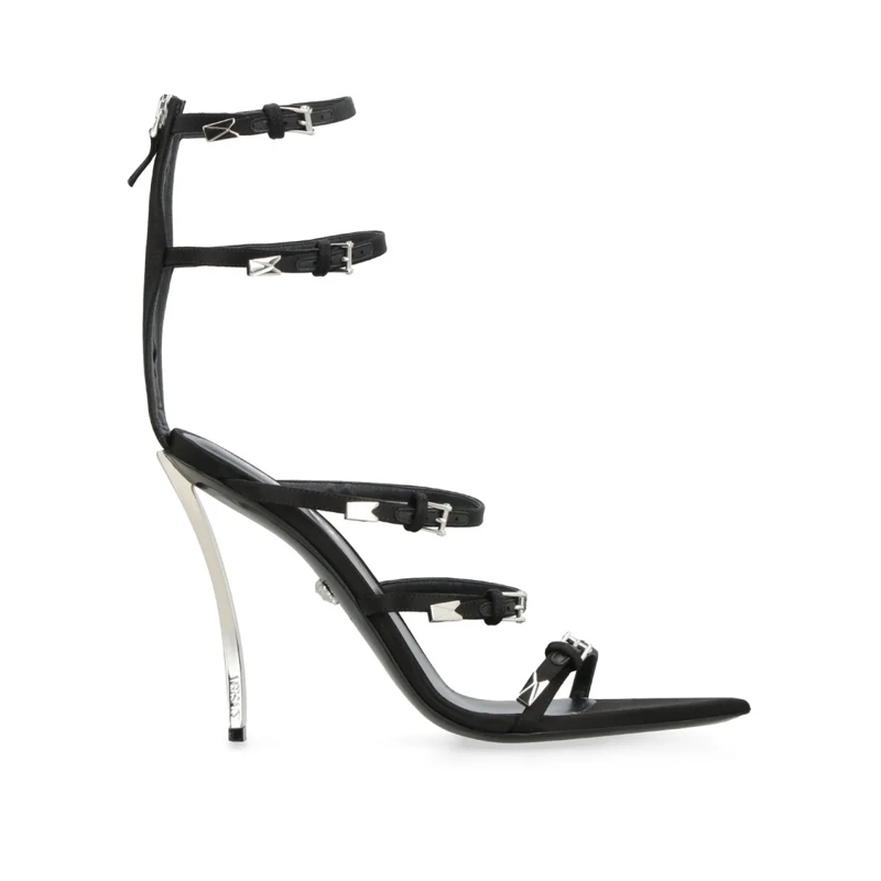 Versace Sandalen Pin-Points Sandals Black
