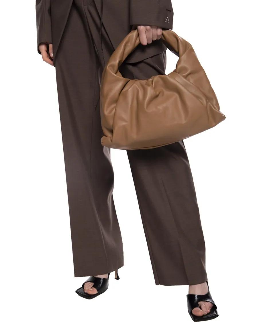 Bottega Veneta Hobo bags The Shoulder Pouch Hobo Bag in bruin