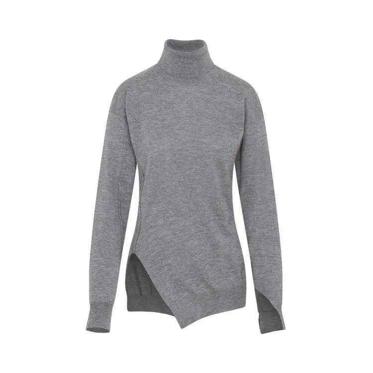 The Row - Grey Cashmere Nomi Top - Größe M - grau