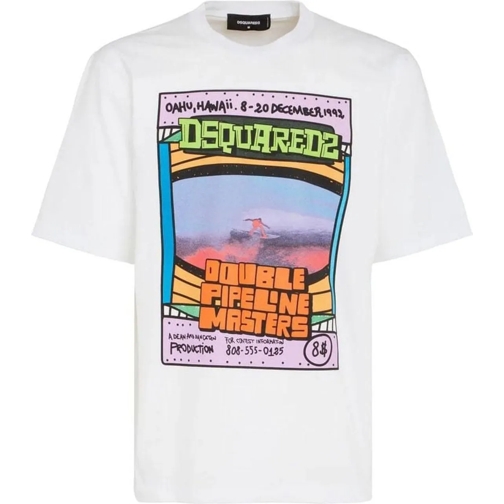 Dsquared2 T-shirts T-shirts White weiß