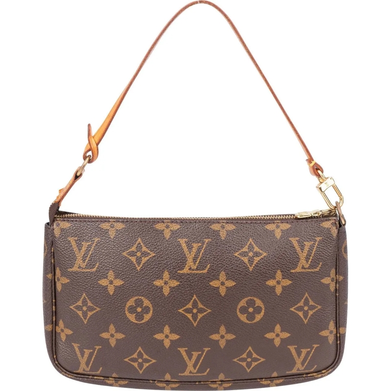 Louis Vuitton Tote Louis Vuitton Canvas Monogram Pochette Accessoire  braun