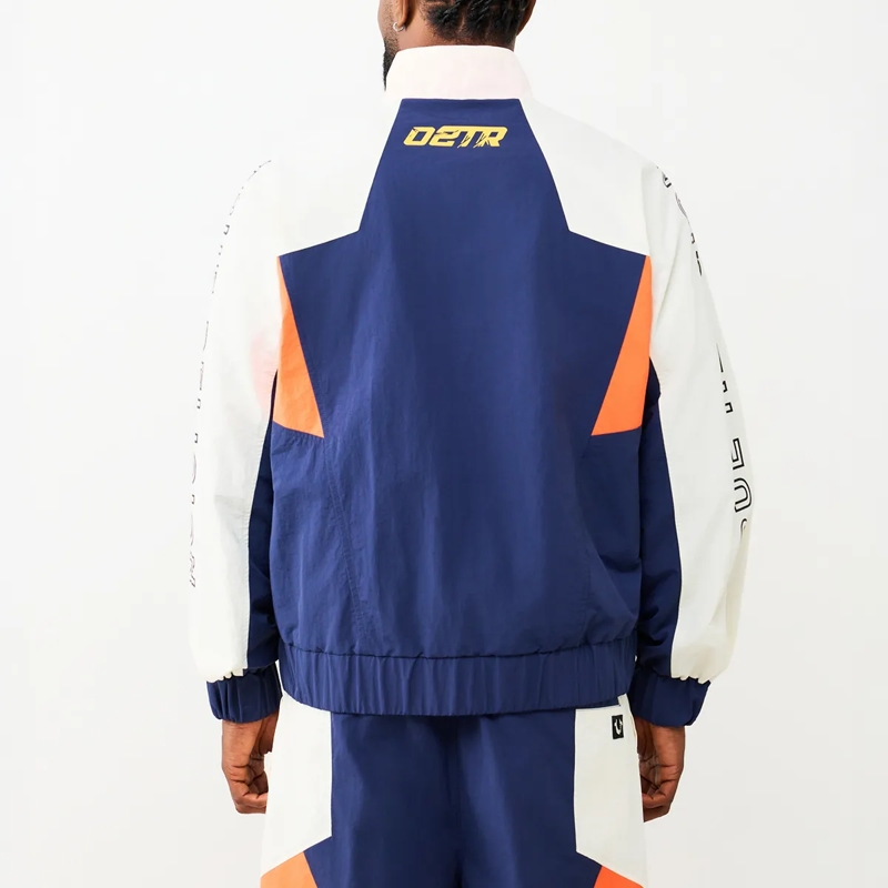 True Religion Daunenjacke - Windbreakter Flair- Geometrisches Colorblocking dunkel-blau(Image 4)