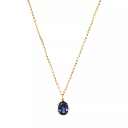 Sif Jakobs Jewellery Ellisse Carezza Necklace Gold Collier court