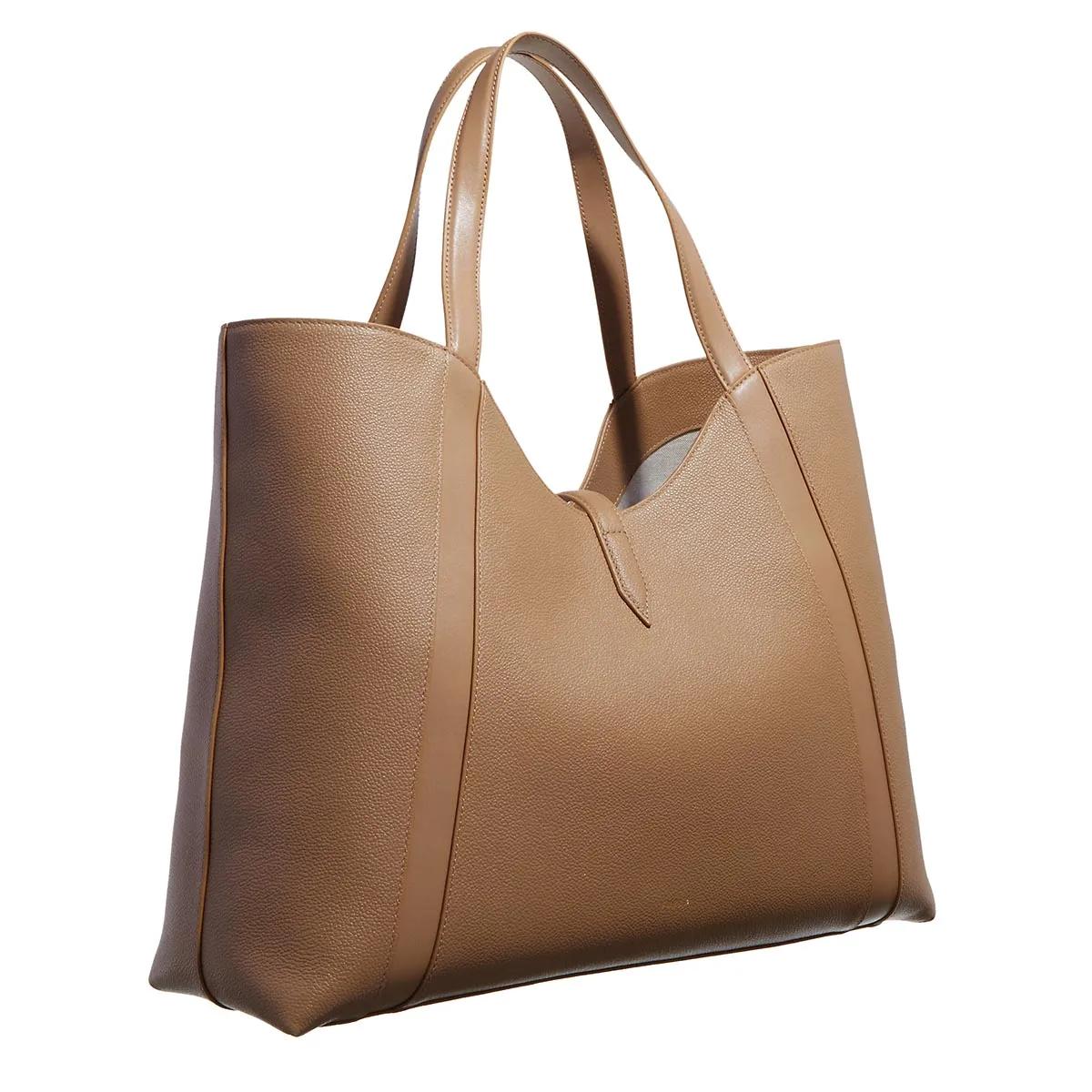Furla Beige Leren Handtas Herfst Winter Collectie Beige Dames