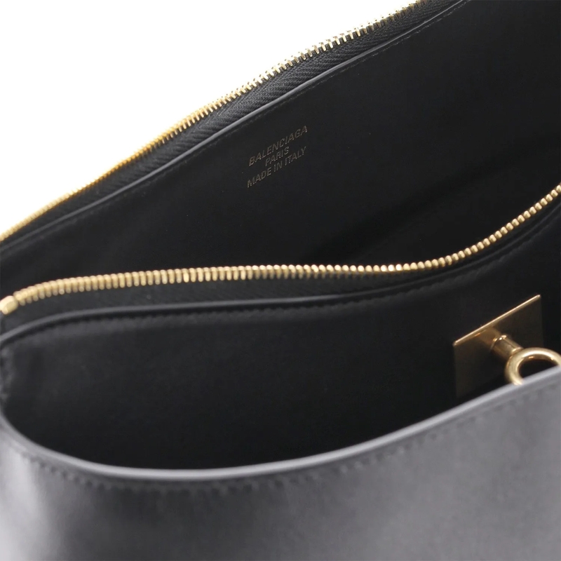 Balenciaga Crossbody Bag Schultertasche Rodeo aus Leder schwarz(Image 4)