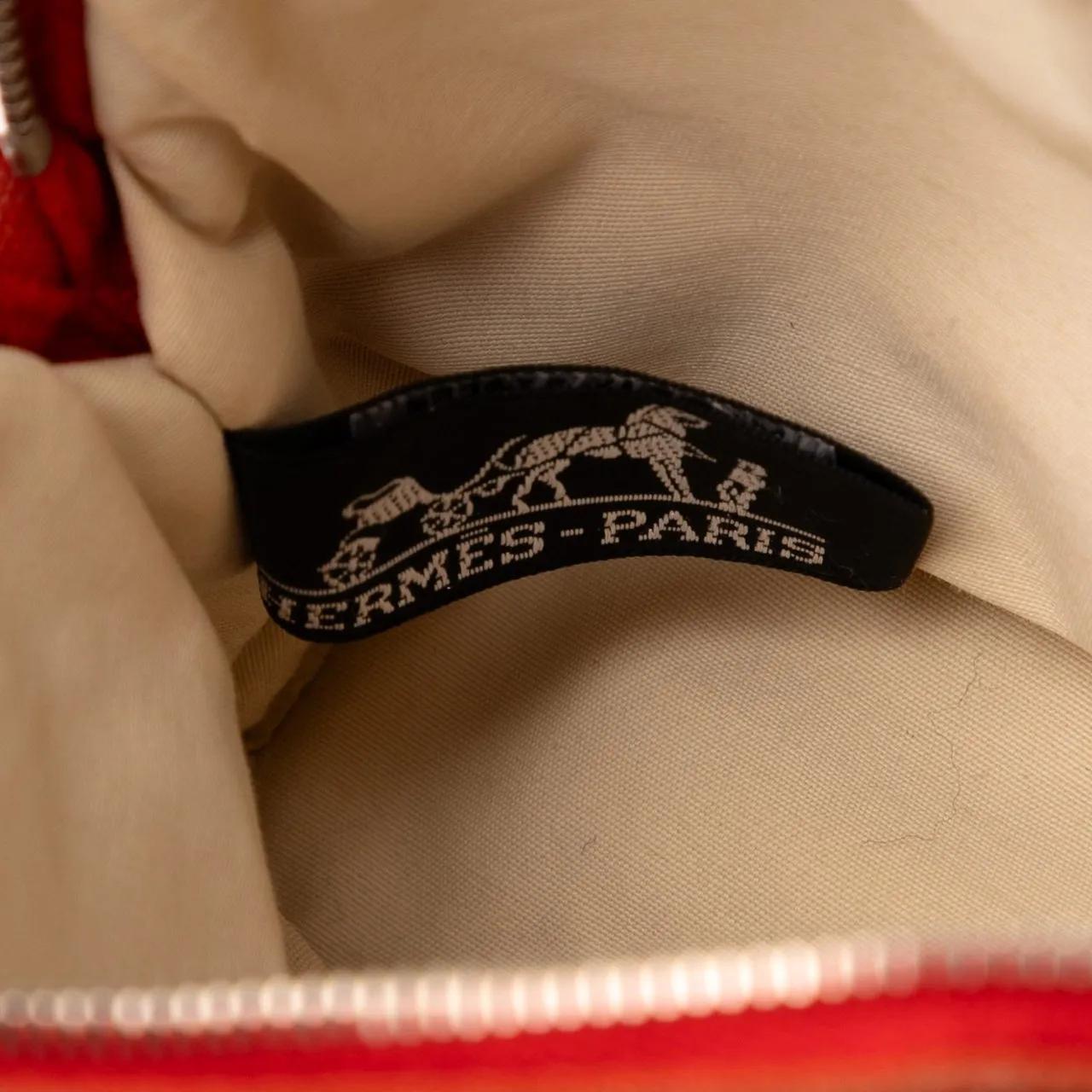 Thumbnail - Hermès Kosmetiktaschen - Mini Toile Bolide Case - Gr. unisize - in Orange - für Damen