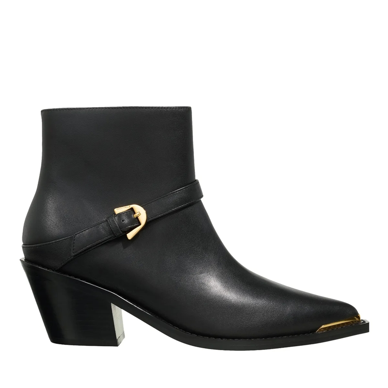 Coccinelle Ankle Boots Coccinelleconnie Cow Hide Noir