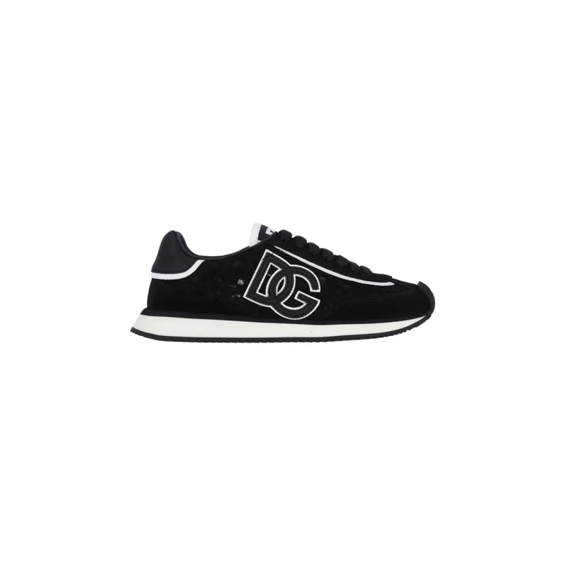 Dolce&Gabbana Lage-top sneaker "Cushion" Sneakers – Black Black