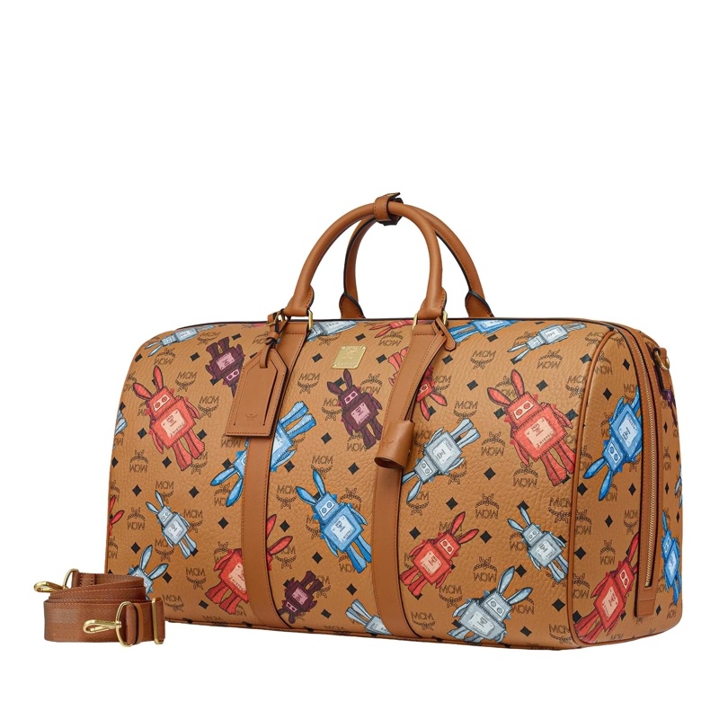 MCM Weekender Ottomar Vi Weekender Xlg Co Cognac(Image 2)