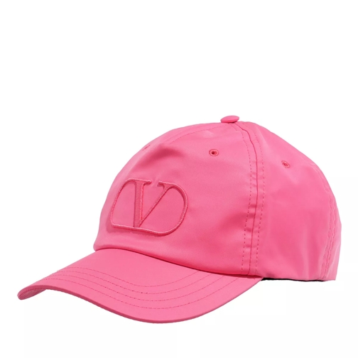 Valentino Garavani V-Logo Cap Pink Casquette de baseball
