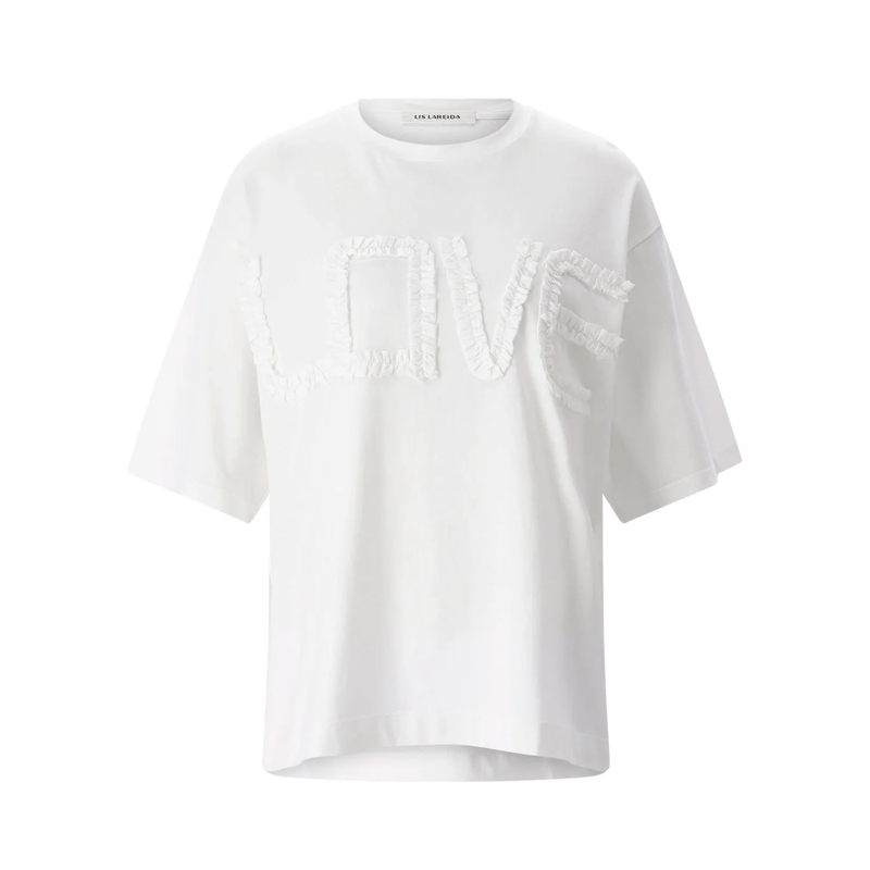 Lis Lareida T-shirt T-Shirt Moon weiß