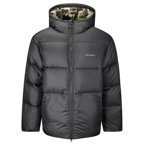 Carhartt Wip Daunenjacken Camouflage-Print Padded Puffer Jacket Black