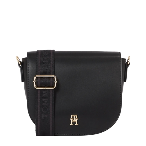 Tommy Hilfiger Sac à bandoulière Logotape Handtasche Schwarz
