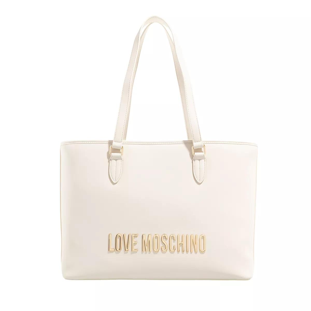 Love Moschino Tote - Bold Love - Gr. unisize - in Beige - für Damen