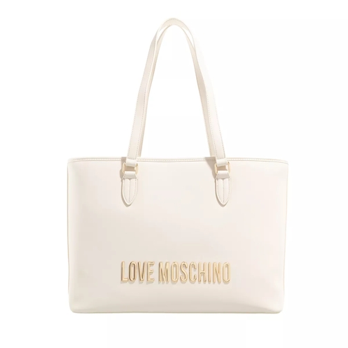 Love Moschino Bold Love Avorio Borsa da shopping