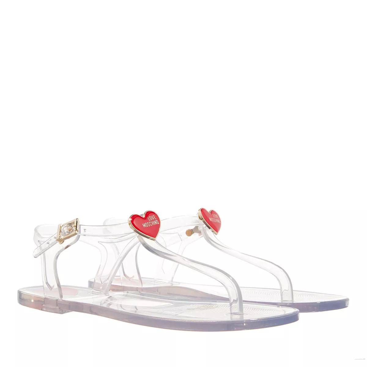 Love Moschino Jelly Trasparente Flip Flop