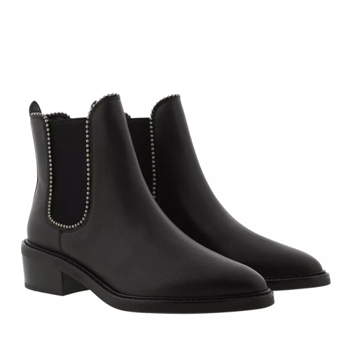 Coach Bowery Bootie Leather Black Stiefelette