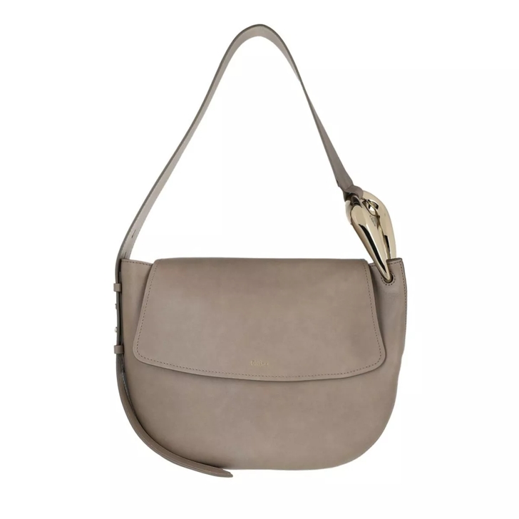 Grey hobo outlet shoulder bag