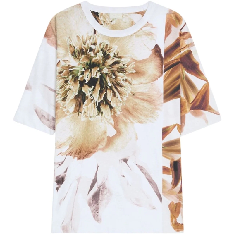 Dries Van Noten T-Shirt T-Shirts And Polos Ochre mehrfarbig
