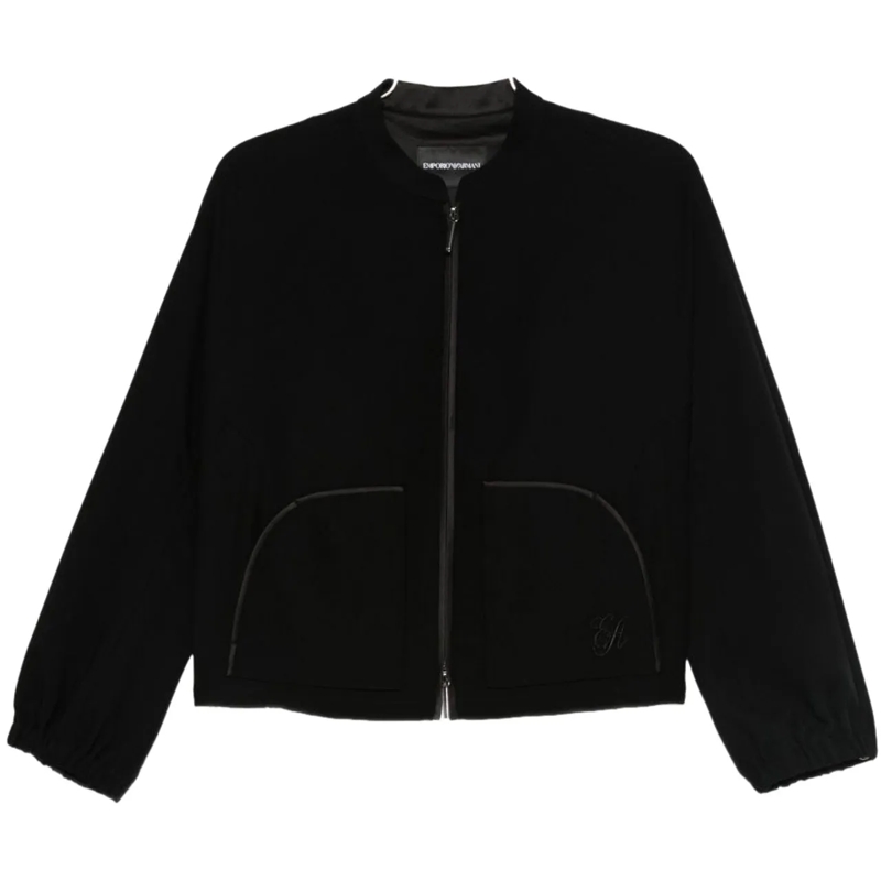Emporio Armani Veste de transition Coats Black schwarz