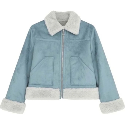 Paul Smith Manteaux Parka Blouson Fausse fourrure Turquoise W2R 374J N31219  mehrfarbig