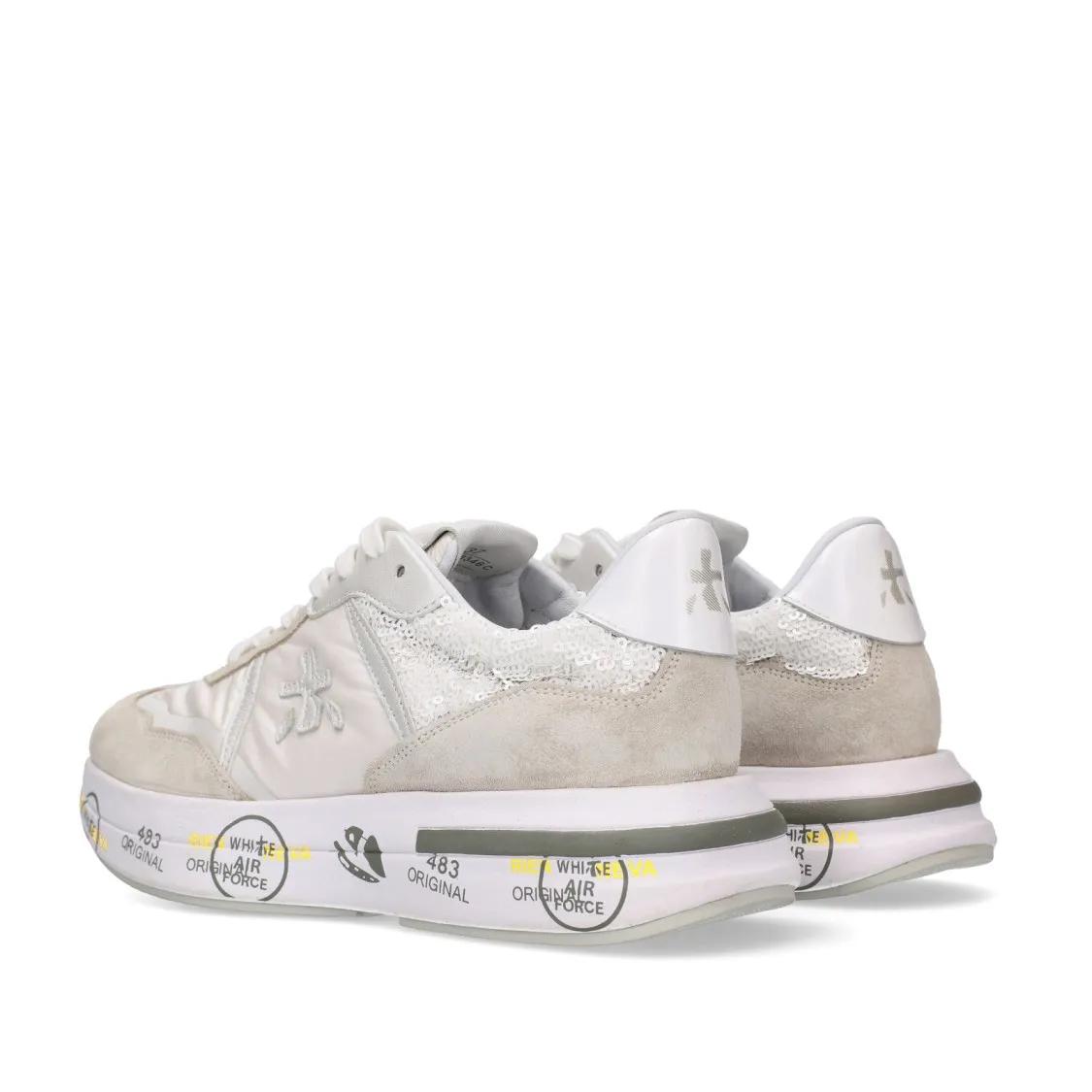 Thumbnail - Premiata Low-Top Sneaker - Cassie Sneakers In Light Gray Suede - Gr. 41 (EU) - in Grau - für Damen