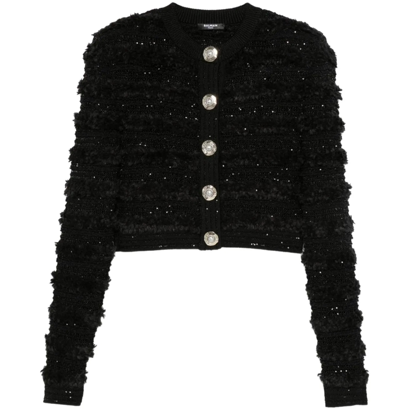 Balmain  Sweaters Black schwarz