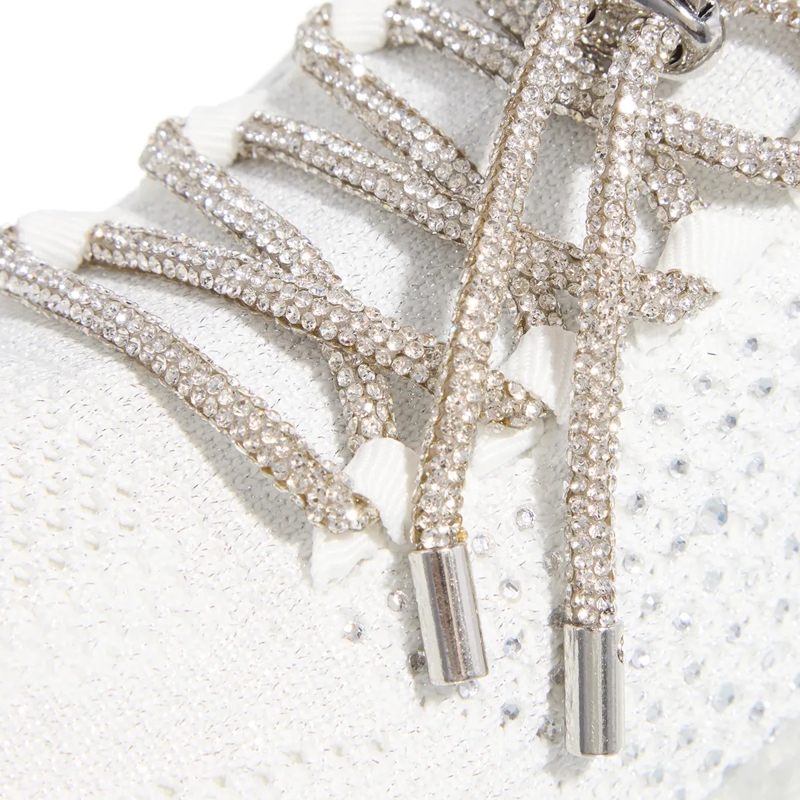 Steve Madden Low-Top-Sneaker Meter White/Clear(Image 4)