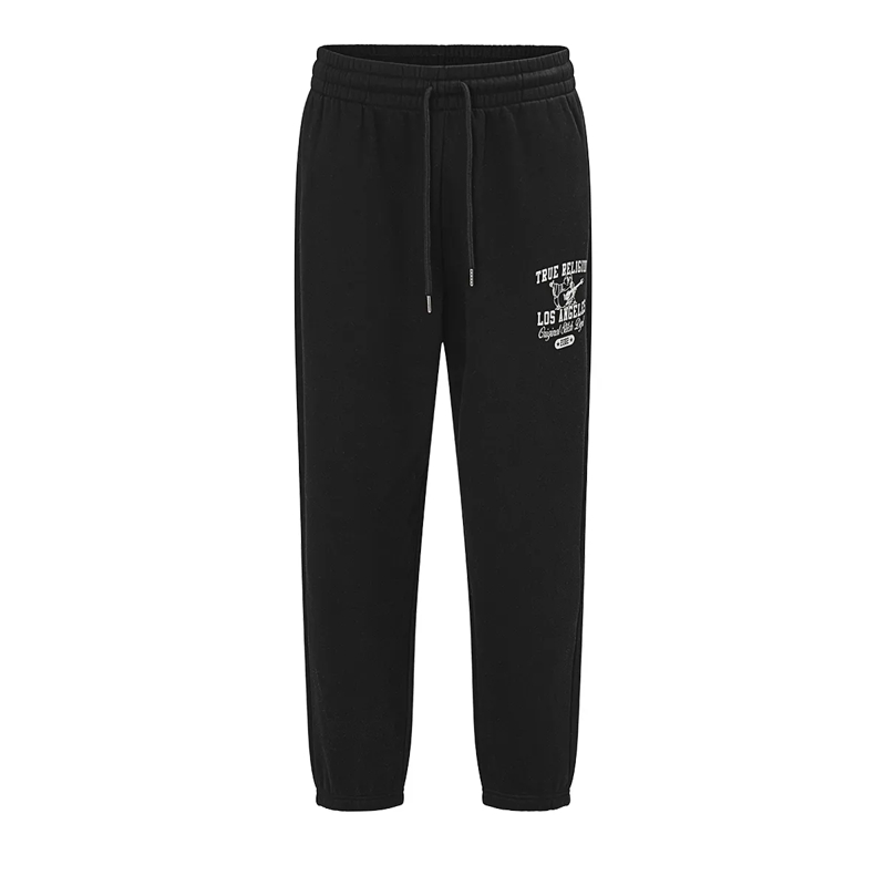 True Religion Hose Jogginghose MESH schwarz