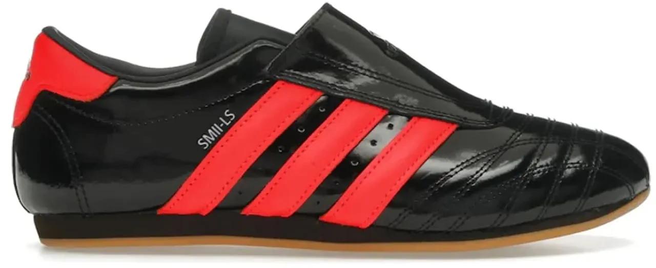 Adidas Low-Top Sneaker - adidas Taekwondo Core Black Solar Red Gum (Women's - Gr. 41_1_3 - in Schwarz - für Herren