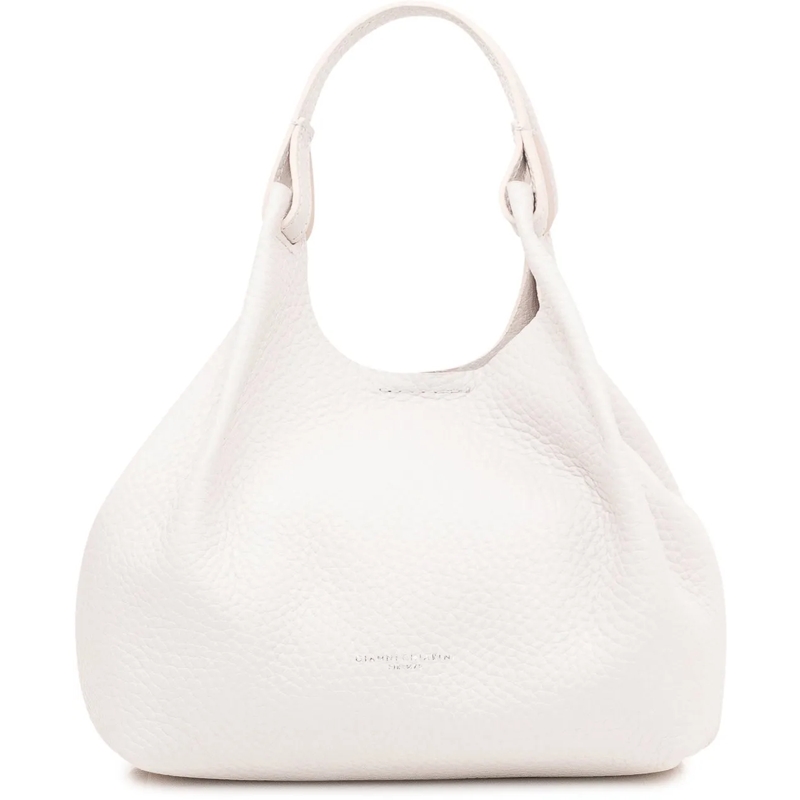 Gianni Chiarini Fourre-tout Borsa a Spalla Dua in Pelle con Manico Singolo weiß