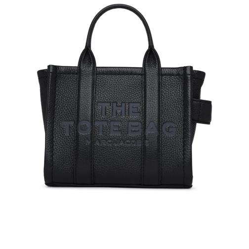 Marc Jacobs Draagtas Black Leather Micro Tote Bag Black