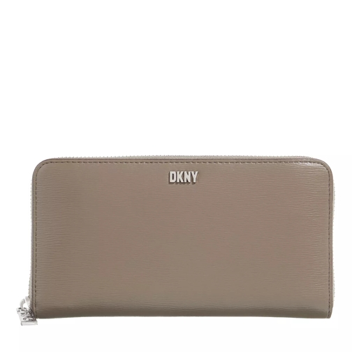 DKNY Bryant Truffle Portemonnaie mit Zip-Around-Reißverschluss