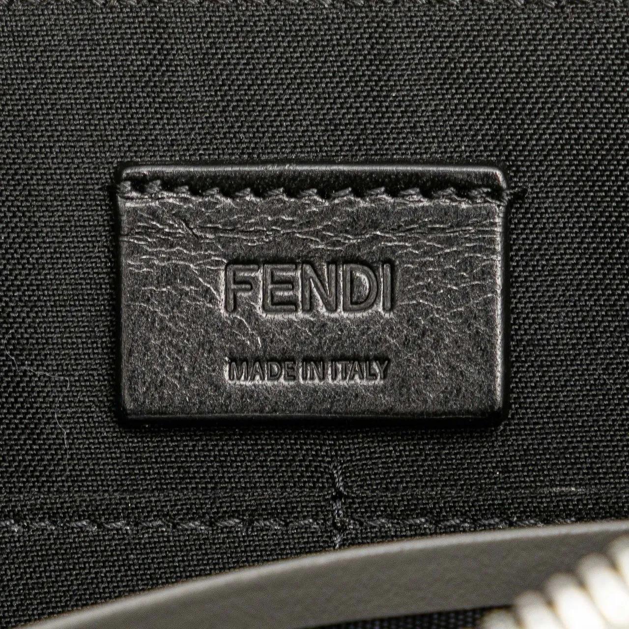 Thumbnail - Fendi Clutches - Zucca Coated Canvas FF 1974 Diagonal Vitello Liber - Gr. unisize - in Weiß - für Damen