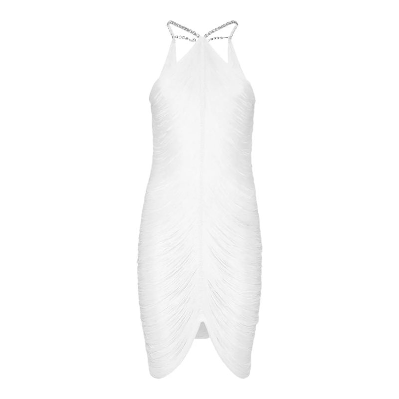 Philipp Plein Minikleid Minikleid weiss
