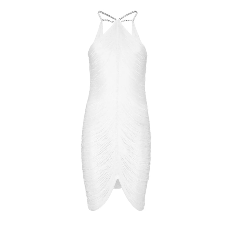 Philipp Plein Minikleid Minikleid weiss