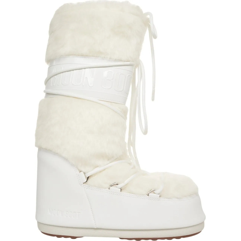 Moonboot Bottes Boots 'ICON FAUX' weiß