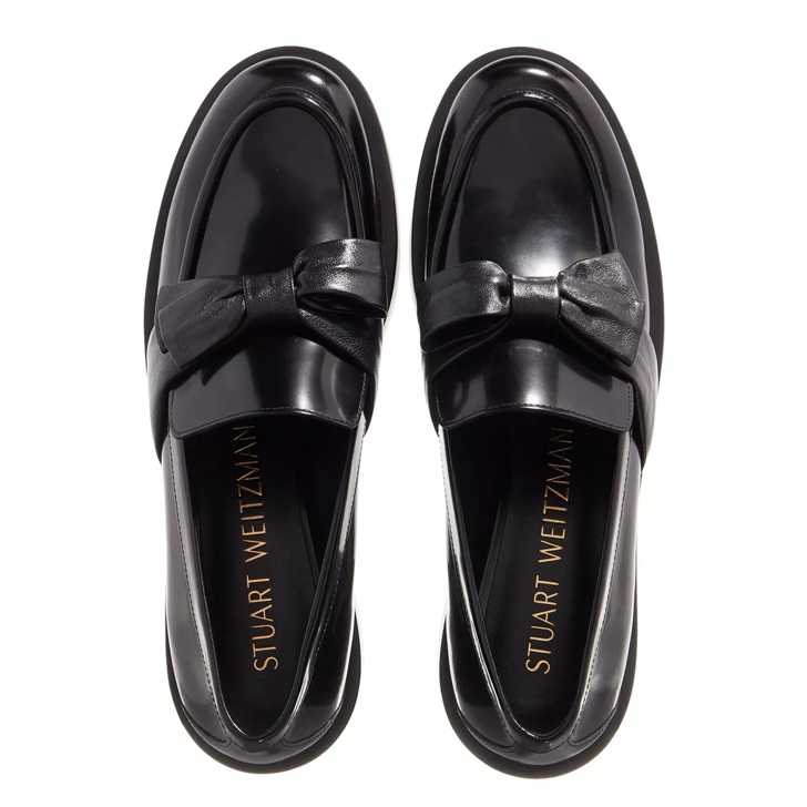 Stuart weitzman hot sale black loafers